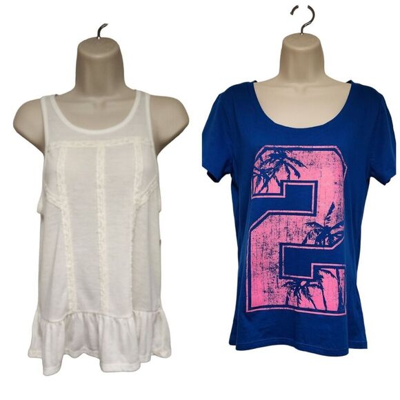 Lots of 2 Arizona Tops Size Medium - Picture 1 of 13